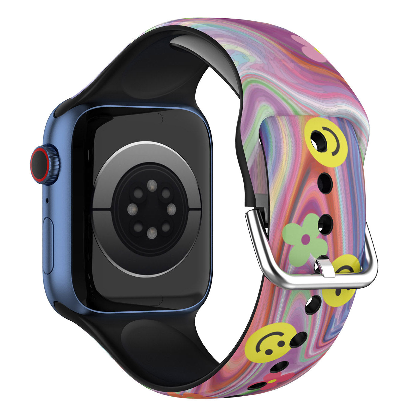 IML Colorful Pattern Printing Adjustable Silicone Wrist Straps Waterproof Smart Watch Band for Apple Watch Ultra 49mm Ultra 2 49mm Series 9 45mm SE (2023) 44mm Series 8 45mm 7 45mm 6 5 4 SE 44mm SE (2022) 44mm 3 2 1 42mm IML Colorful Pattern Printing Adjustable Silicone Wrist Straps Waterproof Smart Watch Band for Apple Watch Ultra 49mm Ultra 2 49mm Series 9 45mm SE (2023) 44mm Series 8 45mm 7 45mm 6 5 4 SE 44mm SE (2022) 44mm 3 2 1 42mm
